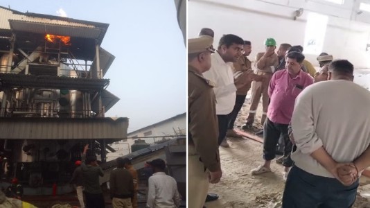 Gorakhpur News : रूंगटा इंडस्ट्रीज में तड़के भीषण आग ! धुंए ने घेरा पूरा इलाका, गीडा इंडस्ट्रियल एरिया में दहशत