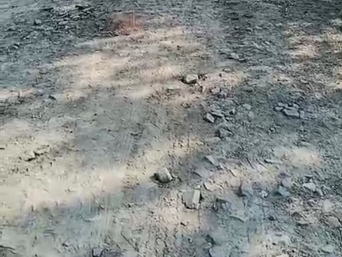 dilapidated roads