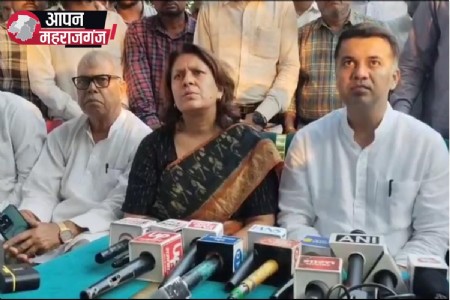 टूटी सड़कों को लेकर सुप्रिया श्रीनेत का पंकज चौधरी पर पलटवार