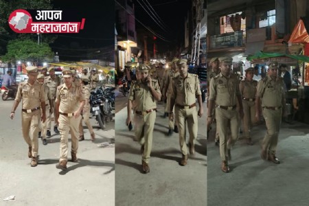 मिशन शक्ति फेज-6.0 के तहत कोठीभार पुलिस ने की पैदल गश्त