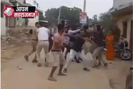 नाली विवाद में दो पक्षों के बीच जमकर मारपीट, लाठी-डंडे चलने से कई लोग घायल