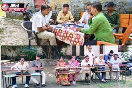 सिसवा नगर में मतदाता पुनरीक्षण अभियान के तहत विशेष कैंप, नए वोटरों के जुड़ रहे नाम