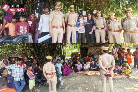 सोनबरसा में मिशन शक्ति टीम ने लगाई ग्राम चौपाल, महिलाओं और बालिकाओं को किया जागरूक