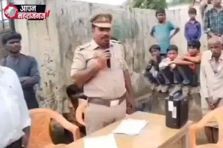 महराजगंज में साइबर अपराधों से बचाव के लिए जागरूकता कार्यक्रम, लोगों को दी गई जरूरी जानकारी