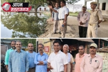 महराजगंज: बागापार में बनेगा छठ घाट? अधिकारियों ने तालाब का किया निरीक्षण