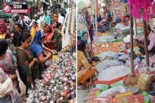 करवा चौथ को लेकर बाजारों में आज भी रौनक, साड़ी-चूड़ी और शृंगार के सामान की हुई खूब खरीदारी