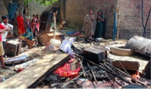 Maharajganj News : एक हादसा… और खत्म हो गई महीनों की मेहनत