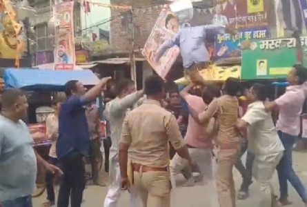 Maharajganj News : प्रशासन बोल रहा कि कमी नहीं है और जनता बोल रही सिलेंडर नहीं है....