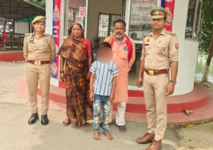 Maharajganj News : घर से भटका मासूम! पर पुलिस ने कर दिखाया ऐसा कारनामा