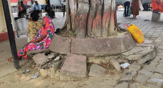 Maharajganj News : प्लेटफॉर्म पर धंसी इंटरलॉकिंग बनी खतरा! कहीं सफर के बीच हादसा न बन जाए ये रेलवे स्टेशन
