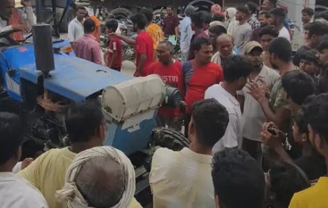 Maharajganj fuel Crisis : पर्ची कटने के बाद भी नहीं मिला तेल, पेट्रोल पंप पर हंगामे जैसे हालात