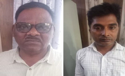 Maharajganj News : लोन पास कराने के नाम पर मांग रहे थे घूस, ट्रैप टीम ने किया गिरफ्तार