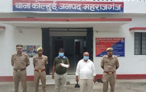 Maharajganj News : 10 साल से फरार दो वारंटी चढ़े पुलिस के हत्थे, कोल्हुई में बड़ी कार्रवाई