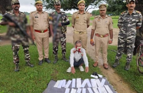 UP News : भारत-नेपाल सीमा पर चांदी की तस्करी नाकाम, 651 ग्राम पायल के साथ तस्कर गिरफ्तार