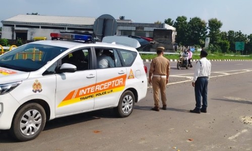 Maharajganj News : हाईवे पर रफ्तार का कहर रोकने उतरी पुलिस, 28 वाहन पकड़े गए… इतना लगा जुर्माना