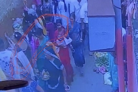 Maharajganj News : भगवान के दरबार में महिला बनी शिकार! पलभर में गले से गायब हुई सोने की चेन