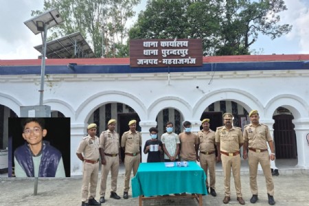 Maharajganj News: जिसान हत्याकांड का खुलासा, बकाया रकम के विवाद में गोली मारने वाले तीन आरोपी गिरफ्तार