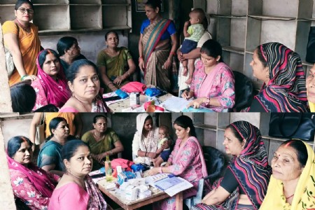 Maharajganj News: चित्रगुप्त नगर में नियमित टीकाकरण सत्र, 25 से अधिक बच्चों और किशोर-किशोरियों को लगा टीका